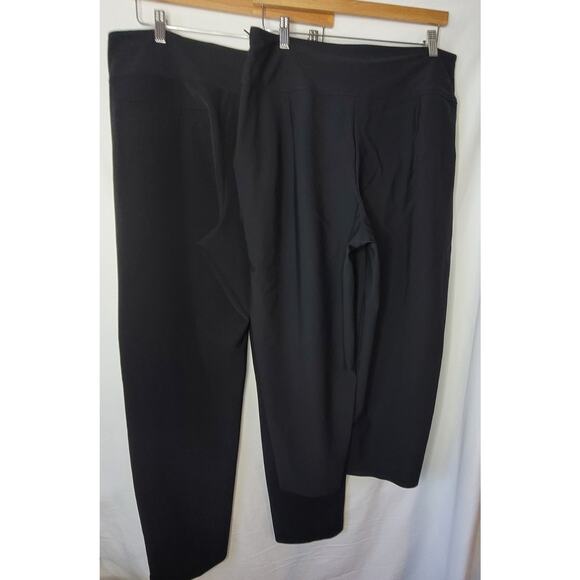 Athleta- Women's 2 pair black pants- Size 12 and Size 14T - Picture 3 of 12
